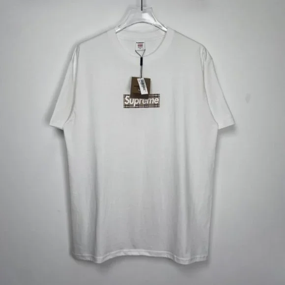 Supreme | Shirts | Supreme Ss22 Burberry Box Logo Tee | Poshmark